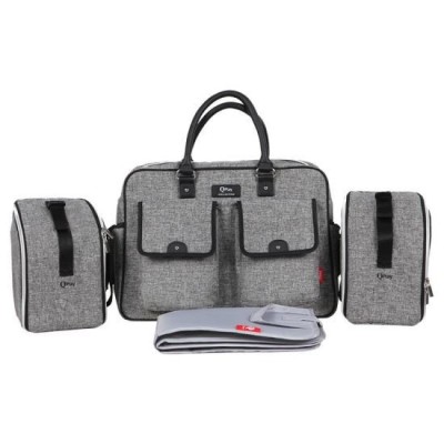 Geanta multifunctionala pentru mamici Qplay Sylvie+ FitLine Training foto
