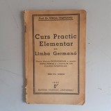 Virgil Tempeanu - Curs practic elementar de limba germana - 1942