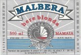 NI440 Etichetă bere blondă Mamaia, Malbera SA Constanța, &icirc;nceputul anilor 1990