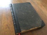 SFINTELE EVANGHELII AL DOMNULUI NOSTRU IISUS HRISTOS IN SLAVONA SI RUSA. SANKT-PETERSBURG 1890 COPERTI CARTONATE ORIGINALE, COTOR REFACUT IN PIELE