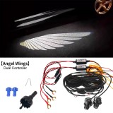 Set de 2 proiectoare led ,, welcome light ,, si mers inapoi angel wings ( aripi de inger )
