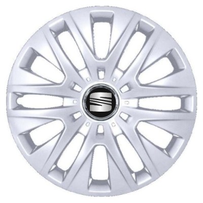 Set 4 Capace Roti 16 inchi (R16), Compatibile Cu Seat, Model 429 foto