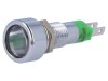 Lampă LED de Control Verde 24-28V &Oslash;8,2mm