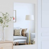 vidaXL Ogledna de perete 100 x 60 cm sticlă securizată 42023019