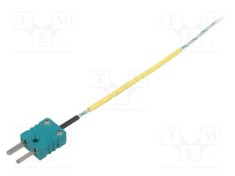 Senzor temperatură termocuplu K Fibră de sticlă 1m GUENTHER