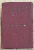ACTE (5) Carnet de membru UTM Uniunea Tineretului Muncitor din anul 1958, cotizatii olografe, document vechi RPR de colectie