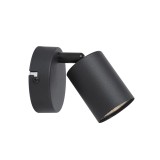 Aplica perete Klausen Spike AP1-B design industrial negru metal 9.5x13.5x8 cm corp iluminat modern pentru accent interior soclu GU10 durabil elegant