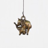 Cumpara ieftin Clopotei de vant cu 5 tuburi si elefant