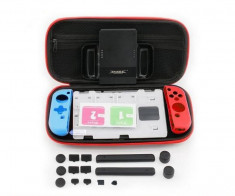 Kit Protectie DOBE 7 In 1 Nintendo Switch Cu Protector Ecran - 79 foto