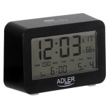 Ceas cu alarma pe baterii Adler, negru