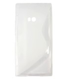 Husa silicon S-case transparenta pentru Nokia Lumia 900