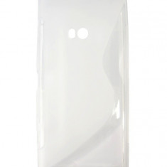 Husa silicon S-case transparenta pentru Nokia Lumia 900