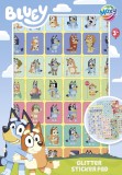 Abtibilduri cu sclipici - Bluey