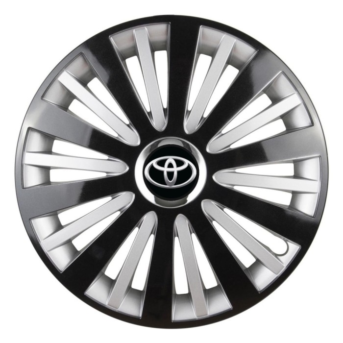 Set 4 Capace Roti, potrivite jantelor de R15, pentru Toyota, model falcon dual