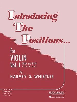 Introducing the Positions for Violin: Volume 1 - Third and Fifth Position foto
