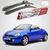 Cumpara ieftin Ștergătoare Ford StreetKa Gen I RL2 Cabriolet 2003-2005 | Set Față Flat &ndash; TeamCar&reg;