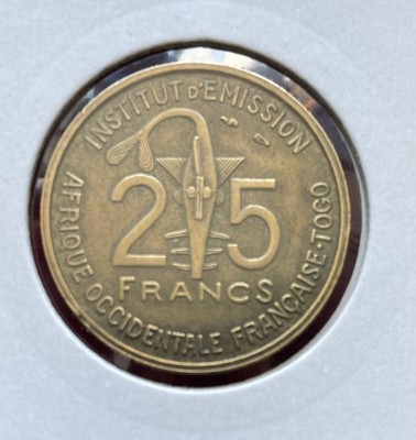 Moneda Togo foto