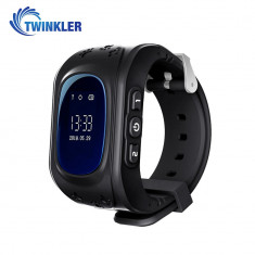 Ceas Smartwatch Pentru Copii Twinkler TKY-Q50 cu Functie Telefon, Localizare GPS, SOS - Negru, Cartela SIM Cadou foto