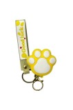Jucarie labuta, tip breloc, galben-rosu, 7cm