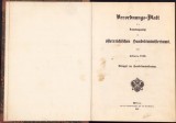 HST C6223 Verordnungsblatt... des &Ouml;sterreichischen Handelsministeriums 1859