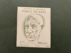 mexico - picasso serie timbre pictura tablouri nestampilata MNH foto