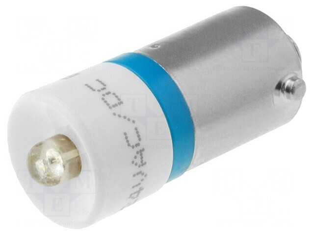 Lampă LED albastră 24V BA9S