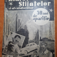 ziarul stiintelor si al calatoriilor 22 decembrie 1936-nr de craciun si aviatia