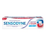 Pasta de dinti Sensitivity &amp; Gum, mint, 75 ml, Sensodyne