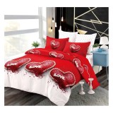 Cumpara ieftin Lenjerie de Pat Bumbac Finet 6 Piese cu Elastic - CPL181