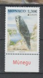 MONACO 2019 EUROPA CEPT - PASARI -serie 1 timbru Mi.3446 MNH**, Nestampilat