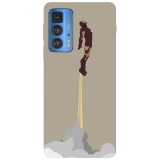 Husa compatibila cu Motorola Moto G50 model Rise of the ash Iron Man, Silicon, TPU, Viceversa, Transparent, Carcasa