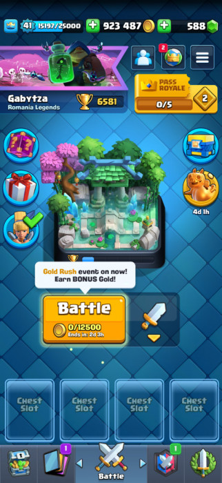 Vand cont Clash Royale