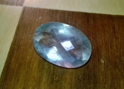 fluorit/ florit imens oval cut pentru pandanti sau inel ! stralucire superba ! foto