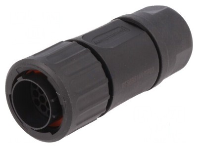 Conector circular mufă pe cablu PIN 19 tată fără contacte foto