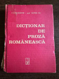 Dictionar de Proza Romaneasca - Iustina Itu