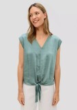 Cumpara ieftin Bluza fara maneci pentru femei s.Oliver 2144772.6575.40, verde, 40 - OUTLET