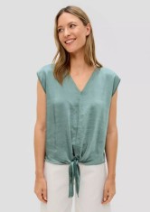 Bluza fara maneci pentru femei s.Oliver 2144772.6575.40, verde, 40 - OUTLET