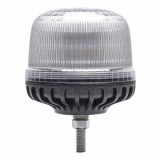 Girofar LED Galben/Transparent 12/24V, 24 LED, Omologare ECE R65 R10, Montaj Surub Central, W25SB DIAMOND