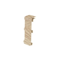 Element imbinare pentru plinta Vilo Esquero 607, platan mexican, 66.6 x 21.9 mm, 2 buc / set
