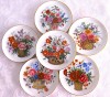 SET FARFURII PORTELAN FURSTENBERG SUPORTI PAHARE PORTELAN COASTER 10 CM
