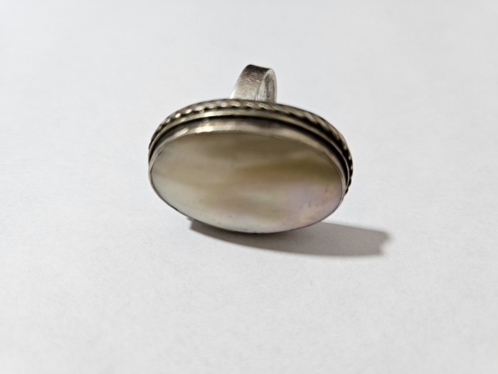 Inel argint vintage cu sidef #6111
