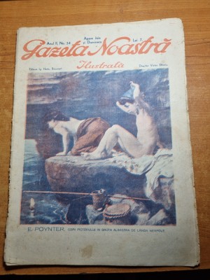 gazeta noastra 1930 - victor eftimiu,dirijabilul foto