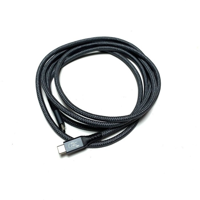 ​Cablu USB-C USB4.0 Gen3 INVZI INVUSB4 2m 240W 40Gbps 8K