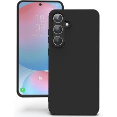 BestCase&reg; Husa pentru Samsung Galaxy S25 FE din Silicon Ultra Slim, Negru mat