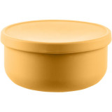 Zopa Silicone Bowl with Lid bol din silicon cu capac Mustard Yellow 1 buc