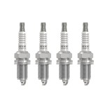 Set 4 Bujii Scanteie Nichel DENSO - Filet M14x1.25, Cheie 16mm (Revizie Motoare 4 Cilindri)