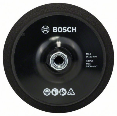 Bosch Disc suport M14, 170mm foto