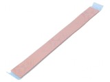Bandă Termoconductoare 20mm x 200mm x 3mm 6W/mK Roșie