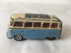 Masinuta metalmacheta VOLKSWAGEN SAMBA VAN CAMPER BUS 1:43, WV Microbus CORGI foto