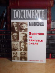 IOANA DIACONESCU - SCRIITORI IN ARHIVELE CNSAS_INTELECTUALI ARESTATI , 2012 * foto